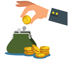 貯金を表したイラスト