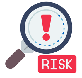 リスクを表したイラスト